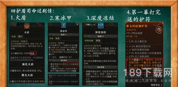 暗黑破坏神4四护盾冰法bd如何构筑 暗黑破坏神4四护盾冰法bd构筑指南