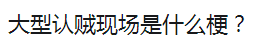 大型认贼现场是什么梗详情 大型认贼现场梗介绍